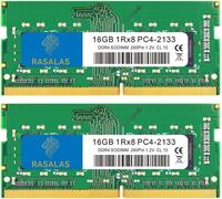 32 Go (2 x 16 Go) DDR4 2133 MHz PC4-17000 Non-ECC Unbuffered 1.2V CL15 1Rx8 PC4-2133P Sing 1 x 16 Go RAM pour ordinateur portable 16 Go