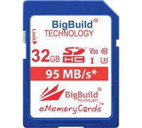 32 Go U3 95Mo/s Carte mémoire pour Canon PowerShot SX420 is, SX430 is, SX520 HS, SX530 HS, SX540 HS, SX60 HS, SX610 HS, SX620 HS, SX710 HS, SX720 HS, SX730 HS, SX740 HS Caméra