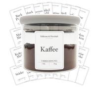 32 küchenaufkleber Süßkram & Herzhaft auf Deutsch - küche aufbewahrung & organisation, beschriftung vorratsdosen, aufkleber küche must haves, küchen accessoires, etiketten küche vorrat