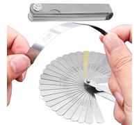 32 Lames Jauge d'Épaisseur en Acier,Jauges d'épaisseur,Jauge d'Épaisseur,Jauges D’épaisseur de Précision,pour mesurer la Largeur ou l'épaisseur de l'écart