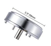 32 mm 44 mm 50 mm 56 mm 58 mm 75 mm bouton rond Badge punch punch appuyez sur la matrice interchangeable DIY Machine de fabrication de badges Pour débutants et bricoleurs(2.3 inch 58mm)