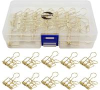 32 Mm Gold Drawing Clips-Pack Of 15