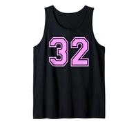 32 numéro Trente-Deux Sports Universitaire Fille Assortie Débardeur
