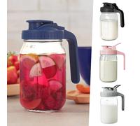 32 oz en verre lance de lait maternel non bpa jus de bouteille à café Bleu