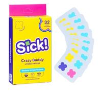 32 Patchs anti boutons hydrocolloïdes Sick! 4 couleurs - Patchs anti-acné de jour comme de nuit - Absorbe les impuretés du bouton en 6 à 8h - Korean Skincare