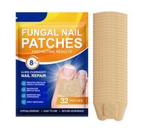 32 Patchs Fungal Nail Patches, Pansements Antifongiques Ongles,mycose ongles des pieds,Intensive Toenail Correction Plasters, Quick and Effective Nails Repair