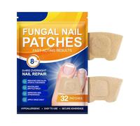 32 Patchs Traitement Mycoses Ongles Pieds, Patches de réparation ongles, Pansements Antifongiques Ongles,Patchs Antifongiques Ongle Pieds Extra Forts, Efficaces pour Réparation Ongle Incarnés