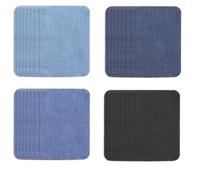 32 PCS Patchs Jean Thermocollant Denim 7,5x11 cm, Patches Thermocollants en Jean(Rectangles), Patch Trou Cuisse Jean, Idéals pour Réparer Vêtements, Sacs et Projets DIY pour Adultes et Enfants