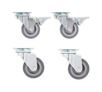 vidaXL 32 pcs Roulettes pivotantes 50 mm