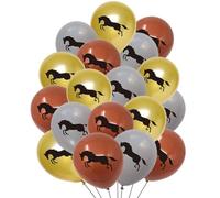 32 Pièces Ballons De Cheval,Decoration Anniversaire Cheval,Décoration Fête d'Anniversaire Cheval,Ballons De Cheval,Géant Ballon De Anniversaire Cheval,Pour Ballons d'Anniversaire Cheval Enfant