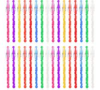 32 Pieces Ballpoint Pen Maze 14.5 Cm Blue Ink Pen Fantasy Puzzle Fidget Toy Pen Anti-Stress Pen With Maze Ball Inside For School Stationery (8 Colours)