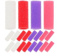 32 Pièces Bandes de Ponçage Anneaux Mini, pour Perceuse à Ongles | Retrait du Vernis, Dégraissage et Nivellement, Usage Spa et Institut, pour Femmes et Ladies Couleur Aléatoire