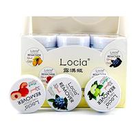 32 pièces/boîte de lingettes de beauté pour ongles saveur fruits dissolvant tampon couleur aléatoire