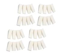 32 Pièces Éponge à Manucure Blanche, Outil Précis Débutant | Mousse Souple, pour Extensions et Acrylique, Pack, pour Apprentis et Artistes DIY