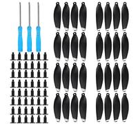 32 Pièces Hélices pour DJI Mavic Mini 1 Drone, Faible Bruit Pales de Remplacement avec Vis et Tournevis Pales d'Hélice de Drone Hélices de Rechange 4726 à Pales