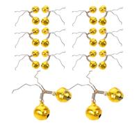 32 Pièces Indicateur de Pêche Alarme D'appât, Clochettes | Acier Inoxydable, Clip-on Facile, Haute Sensibilité, Visibilité Faible Lumière, pour Pêche du Bord