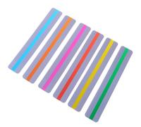 32 Pièces Marque-page en PVC Transparent Décoratif, Simple et | Souvenirs et Projets DIY Professionnels, Usage Solide, Style Attractif, Lot Transparent pour Lecture
