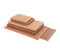 32 Pièces Plaque D'essai de Circuit en Cuivre Simple Face 1,0 MM | Pas de 2,54mm, Format Multihole Orange, Connexions Fiables, Câblage Souple, Projets Électroniques