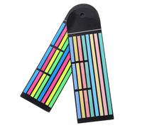 32 Pièces Ruban Surligneur Adhésif Amovible Transparent pour Notes et | Papier Fluorescent Compact, Repérage sans Masquer le Texte, Organisation Pratique des Recherches, Réunions, Cahiers et Livres