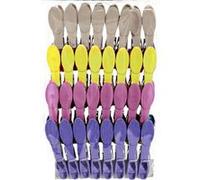 32 Pinces A Linge Ultra Resistante 4 Couleurs 8 Cm Plastique Multicolore G