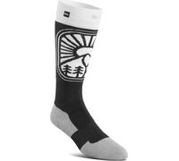 32 Thirtytwo Halo Chaussettes de sport d'hiver pour homme, noir/blanc, Small-medium