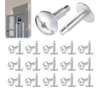 32 Vis de Rechange pour Couvercle Centre Charge, Vis de Panneau Durables Compatibles avec les Tableaux Square D S106 et Siemens ECTS2 pour Centres Charge QO et Homeline Murray