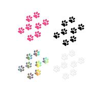 32 x Car Stickers - Funny Bodywork Motorcycle Bike Helmet Glass Stickers, Paws Dog Paws Cat Paw Stickers Parts for Car or Motorcycle, Bike or Scooter
