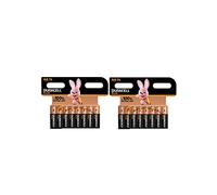32 x Duracell AA Plus Alcaline (2 ampoules de 16 batteries) 32 piles stylo