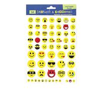 320 Gommettes happy face emoji adhésifs repositionnables autocollants stickers enfants
