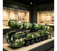 320 pièces/415 pièces/1100+ pièces/set Jouets de construction, Véhicule de missile Dongfeng 41/Navire d'opérations spéciales/Équipe d'assaut de la police, est le cadeau de vacances parfait pour les pa