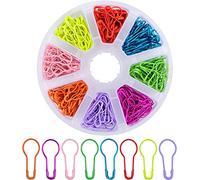 320 pièces Poire Goupilles De Sécurité，Épingles à Nourrice，pour Projet de Bricolage, marqueurs de Point de Tricot, épingles de sécurité calebasse.