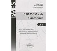 320 QCM clés d'anatomie UE 5