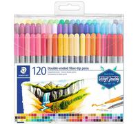 [3200 TB120] STAEDTLER Feutre double pointe Design Journey, étui de 120