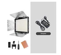 3200k-5500K Camera Photo LED Video Light en Option avec Adaptateur Secteur + KIT de Batterie NP770(Kit 2)