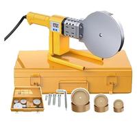 3200W Hot Melt Machine de soudure en plastique avec tête de matrice 3pcs (75-90-110mm) + boîte de fer, pour souder les tuyaux de cuivre Ppr/PE/PP