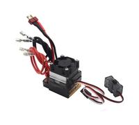 320A Brossed Moteur ESC Speed Controller Compatible avec Hobby rc Voitures camions Buggies Bateau navires compatibles 7.2-16V D2(One for Two T Plug)