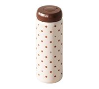 320ml / 11oz, Gobelet Isotherme, Gourde Inox, Hermétique et Antifuite, Léger et Portable, Le Cadeau Parfait pour Les Femmes(White)