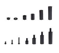 320pcs M2 m3 m4 Mâle femelle hex nylon spacer cylo-col Cavalier Kit d'assortiment de la carte mère(Nylon 320pcs M2)