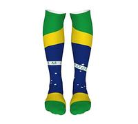 321 Chaussettes 50Cm Drapeau Brésil Chaussettes De Noël Frappant Chaussettes Décontractées Doux Homme Chaussettes Pour Fête, Homme, Amis