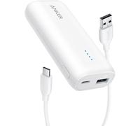 321 External Battery (Powercore 5k), 5200 Mah Powerbank, Compatible With Iphone15/14/13/12, Samsung, Google Pixel, Lg And More Encore (White)