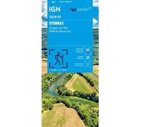 IGN – Carte de randonnée TOP 25 n° 3228 OT – Oyonnax, Gorges de l'Ain, PNR du Haut-Jura – Recto