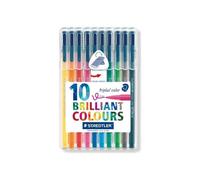 [323 SB10] STAEDTLER Etui de 10 Feutres de coloriageTtriplus Color Assortis