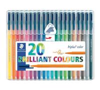 [323 SB20] STAEDTLER étui de 20 feutres de coloriage "triplus color"