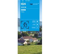 3233sb voiron tullins Echelle 1:25 000 - Collectif - Ign Institut Geographique National - broché - Atlas / carte