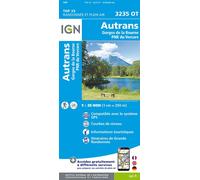 IGN - 3235OT Autrans Gorges de la Bourne PNR Vercors - Top 25 - Carte