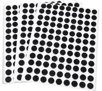 324 X Felt Gliders / Black / Diameter 10 Mm / Round / 1.5 Mm Thick / Self-Adhesive Gliders Of Optimal Quality