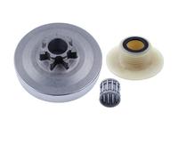 .325-7T Tambour de pignon droit d'embrayage à cloche Vis sans fin Pour tronçonneuse chinoise 4500 45cc 5200 52cc 5800 58cc