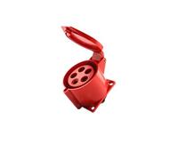 325 prise dissimulée à cinq cœurs 32A prise d'aviation industrielle connecteur de prise non antidéflagrant amarrage de chantier de construction étanche triphasé(Five core 32A solid)