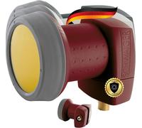 326 Single Lnb 1-Participant Sun Protect Lnc Numérique Résistant À La Chaleur Récepteur Satellite Sat Protection Extensible Contre Les Intempéries Contacts Dorés Rouge[HDM921314]