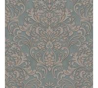 32604 - Le Nouveau Livre De Design Papier Peint Damassé Argent Gris Galerie